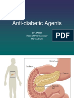 Anti-Diabetic Agents: DR - Jahid Head of Pharmacology Md-Aucms