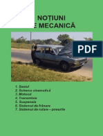 Notiuni de Mecanica