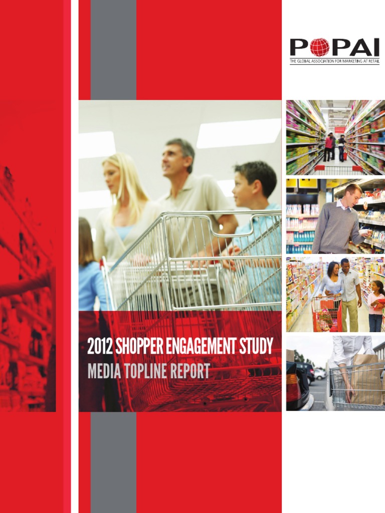 2012 Shopper Engagement Study | PDF | Electroencephalography | Retail