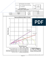 Mohr Circles For CU Triaxial