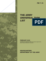 Fm7-15 (1) The Army Universal Task List