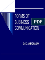 Business and  Communication
