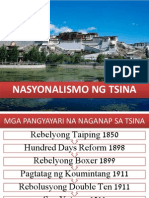 Nasyonalismo NG Tsina