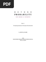 Beyond Probability