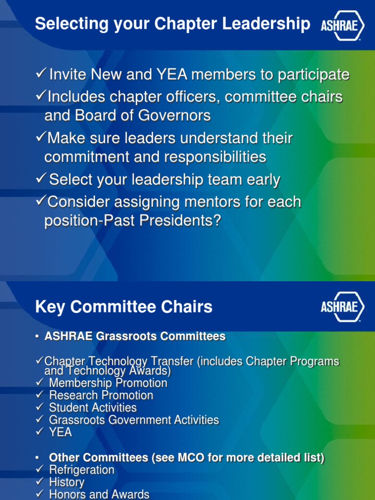 Chapter Leadership Selection Guide | PDF