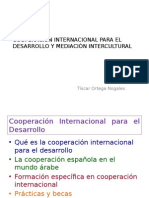 Cooperación Internacional para El Desarrollo y Mediación Intercultural (Tíscar Ortega Nogales)