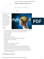 Hemiplejia y Hemiparesia - Causas y Apoyo Con Tratamiento Natural