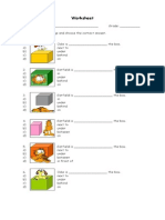 Prepositions Place