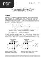 Harmonics and Reactive Power Compensation in Practice