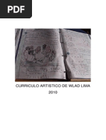 CURRICULUM ARTÍSTICO de WLAD LIMA