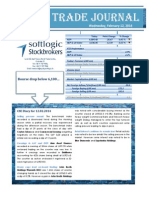 Daily Trade Journal - 12.02.2014