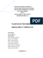 Plantas de Tratamiento