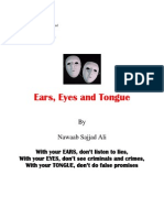 Ears, Eyes and Tongue: by Nawaab Sajjad Ali