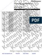 Daftar CPNS K2 Prov. Kalimantan Selatan