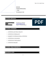 Nutritional Biochemistry