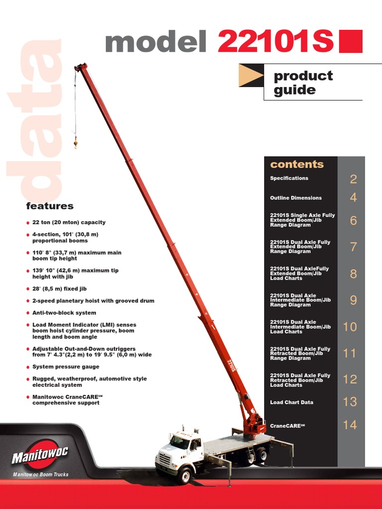 Manual Stinger Mts FT PDF Crane (Machine) Vehicle Technology