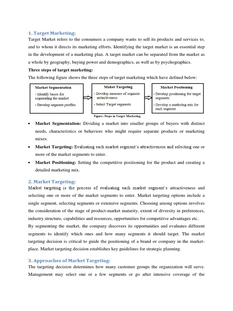SMP | PDF | Market Segmentation | Marketing