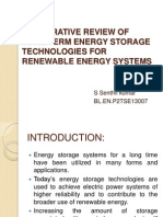 Comparative Review of Long-Term Energy Storage Technologies
