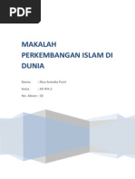 Download Makalah Perkembangan Islam Di Dunia by Ricco Aditya Pradana SN206703440 doc pdf