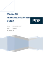 Makalah Perkembangan Islam Di Dunia