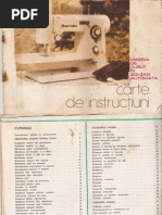 Manual utilizare masina cusut electrica nicoleta