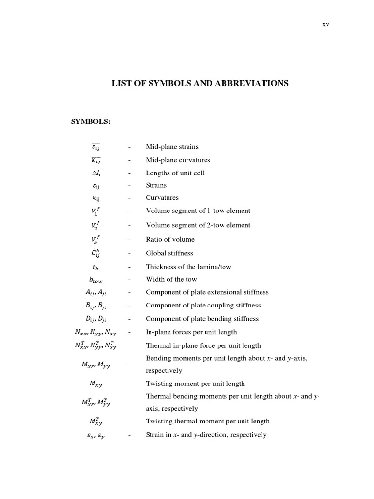 Engineering Symbols & Abbreviations | PDF | Science & Mathematics ...