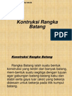 Kontruksi Rangka Batang