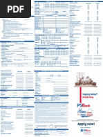 IMC-PSBank Home Loan Application Form