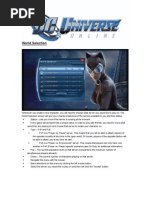 DC Universe Online (DCUO) Manual