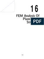 FEM Analysis of Plane Beam Structure