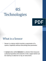 SENSORS Technologies Overview