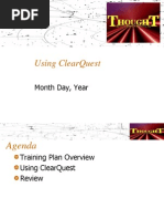 Using Clearquest: Month Day, Year