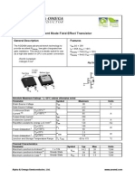 AOD404 N-Channel Enhancement Mode Field Effect Transistor: Features General Description