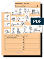 75594b21939b31bda8 82240998vocabulary Matching Worksheet Action Verbs