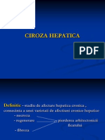 Ciroza hepatica 