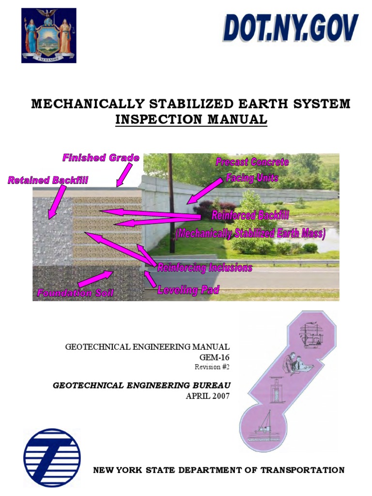 NY DOT Geotech Manual PDF Geotechnical Engineering Engineering