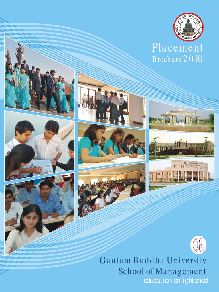 Gbu Brochure Pdf Pdf Entrepreneurship Doctor Of Philosophy