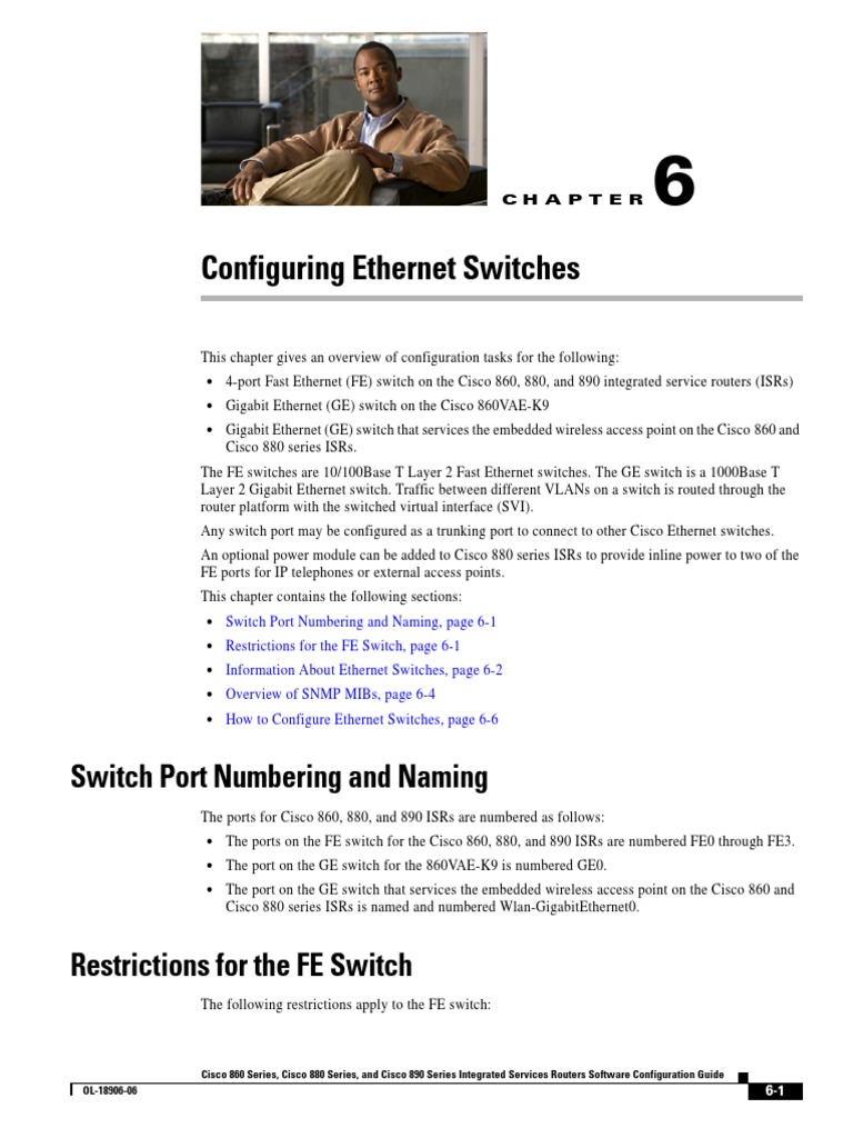Configuring Switches Switch Port Numbering and Naming PDF