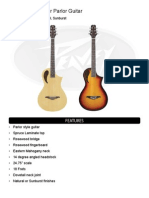 Model: Composer Parlor Guitar: Features