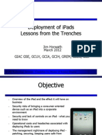 Deployment Of-Ipads