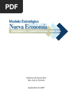 Modelo Estratégico para una Nueva Economía - Septiembre 2009