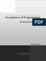Foundations of Programming 1