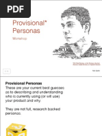Provisional Persona Workshop 1.0