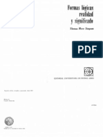 Moro Simpson Thomas - Formas Logicas Realidad Y Significado