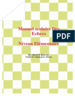 Manuel Scolaire Des Echecs