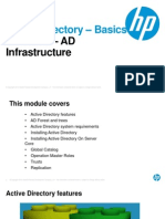 Active Directory - Basics: - Ad Infrastructure