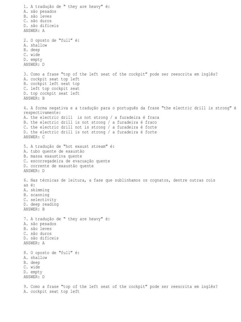 Inglês Técnico Pdf