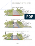 Cross Section of Street and Streetcar