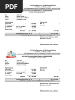 Contoh Slip Gaji Karyawan Format Ms Excel