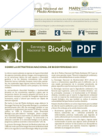Estrategia Nacional Biodiversidad 2013